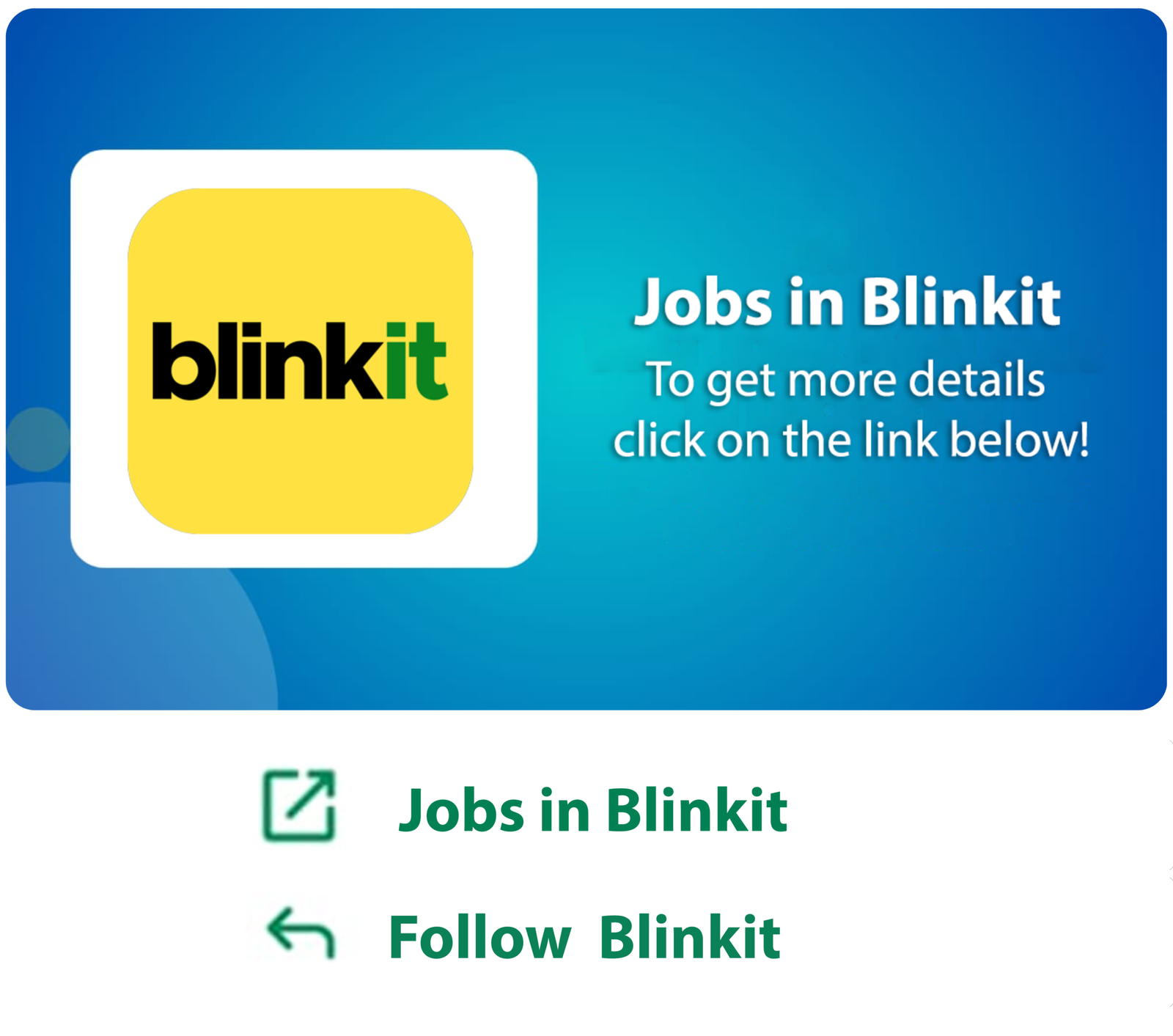 Blinkit Hiring