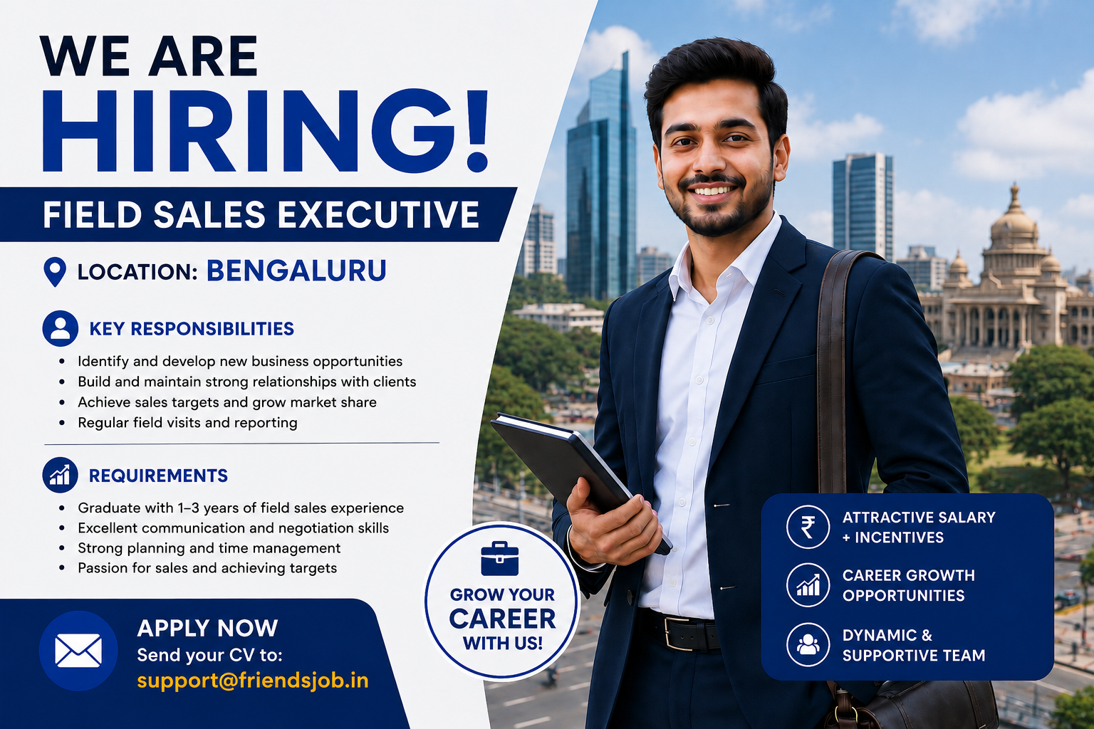 Field Sales Executive Jobs in Bangalore
