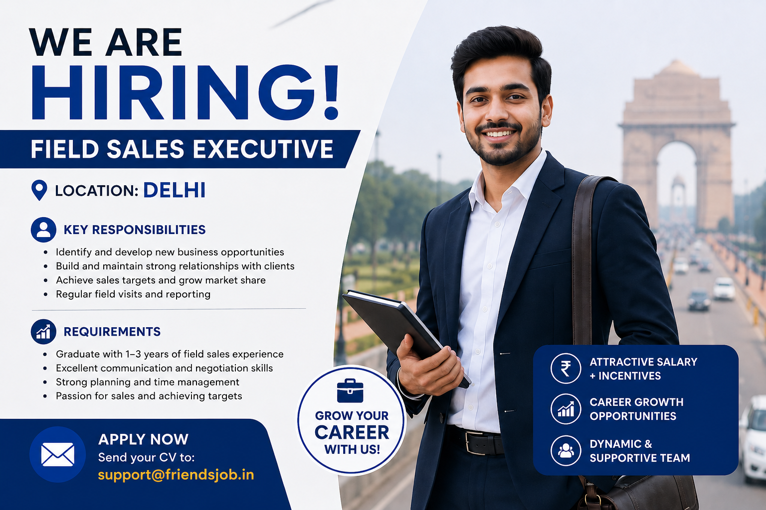Field Sales Executive Jobs in Delhi