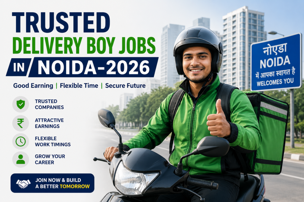 Trusted Delivery Boy Jobs in Noida 2026