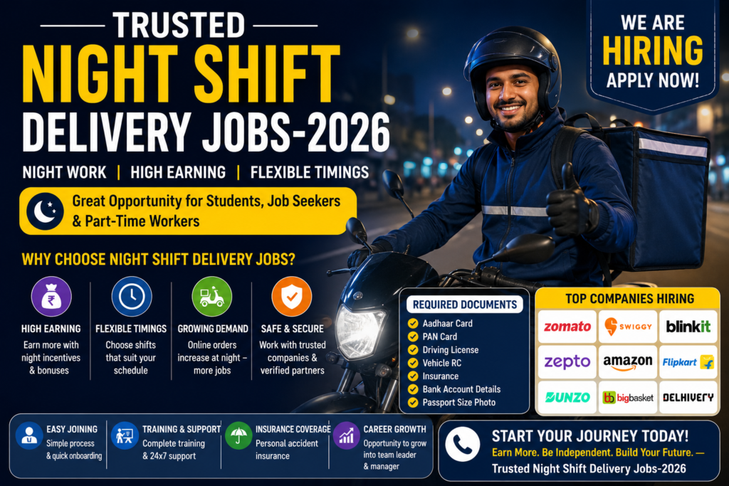 Trusted Night Shift Delivery Jobs-2026 1 Trusted Night Shift Delivery Jobs-2026