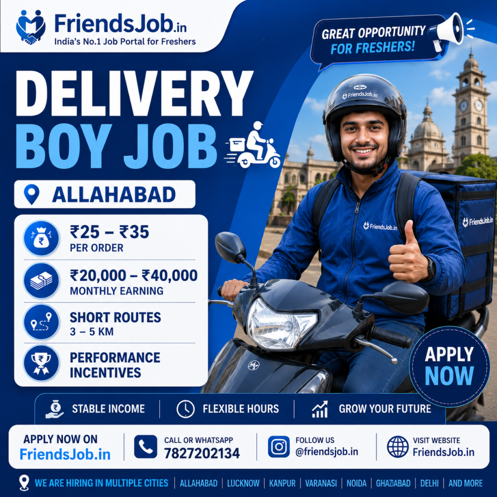 Delivery Boy Job in Allahabad 1 Delivery Boy Job in Allahabad